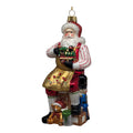 Bellissimo Glass Workshop Santa Ornament