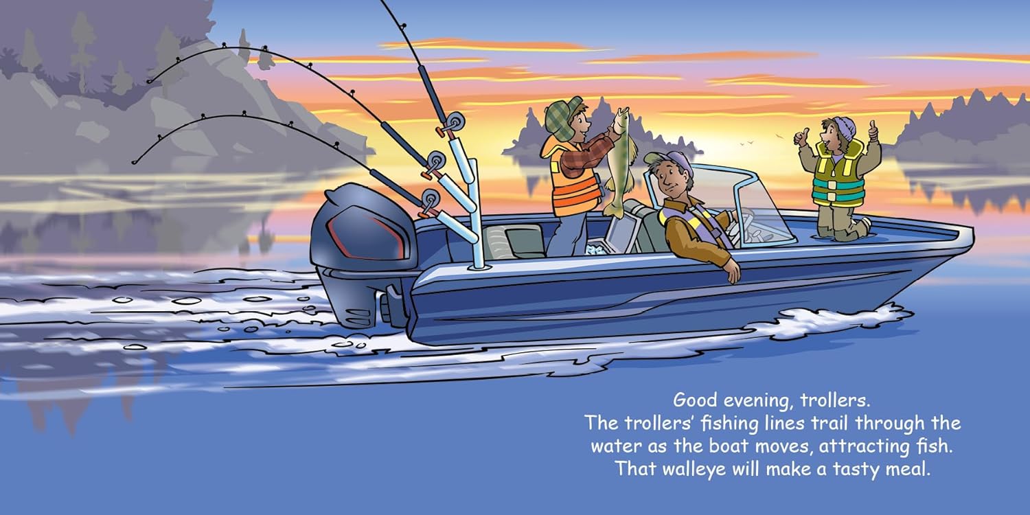Good Night Board Book - Fishing