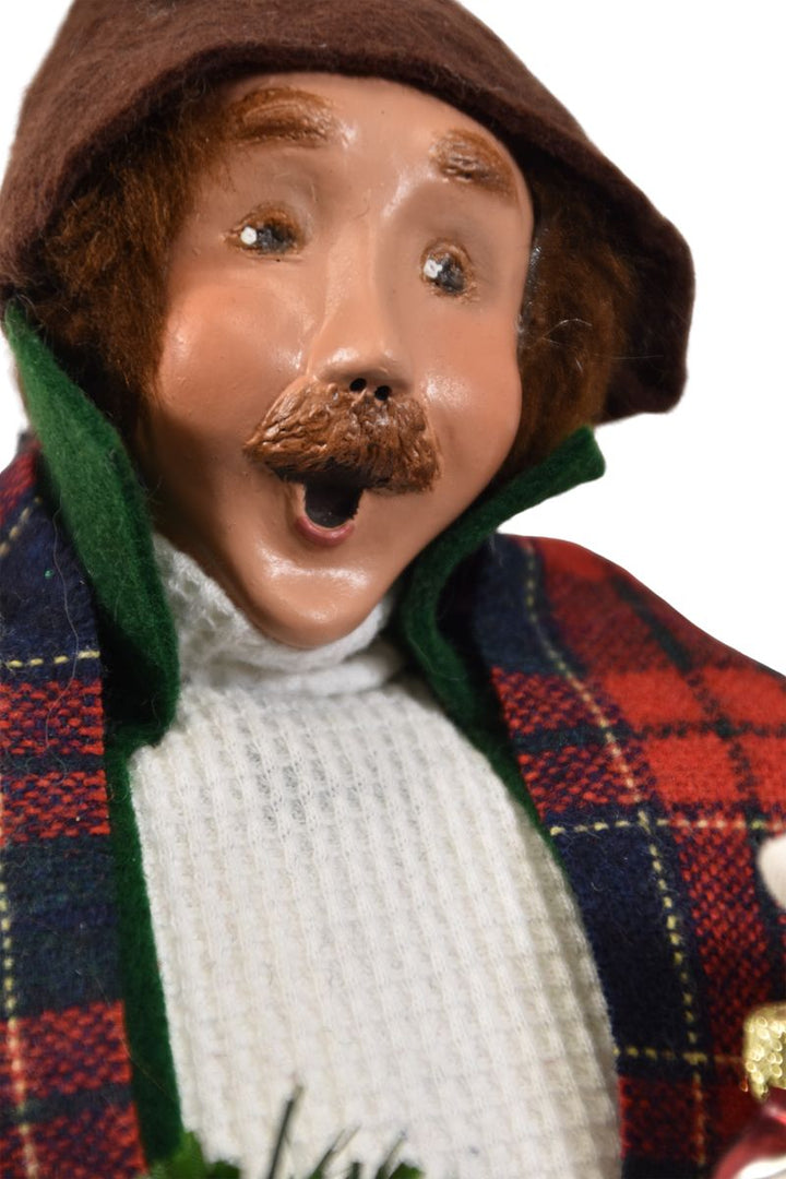 Ornament Family Man Caroler by Byers' Choice
