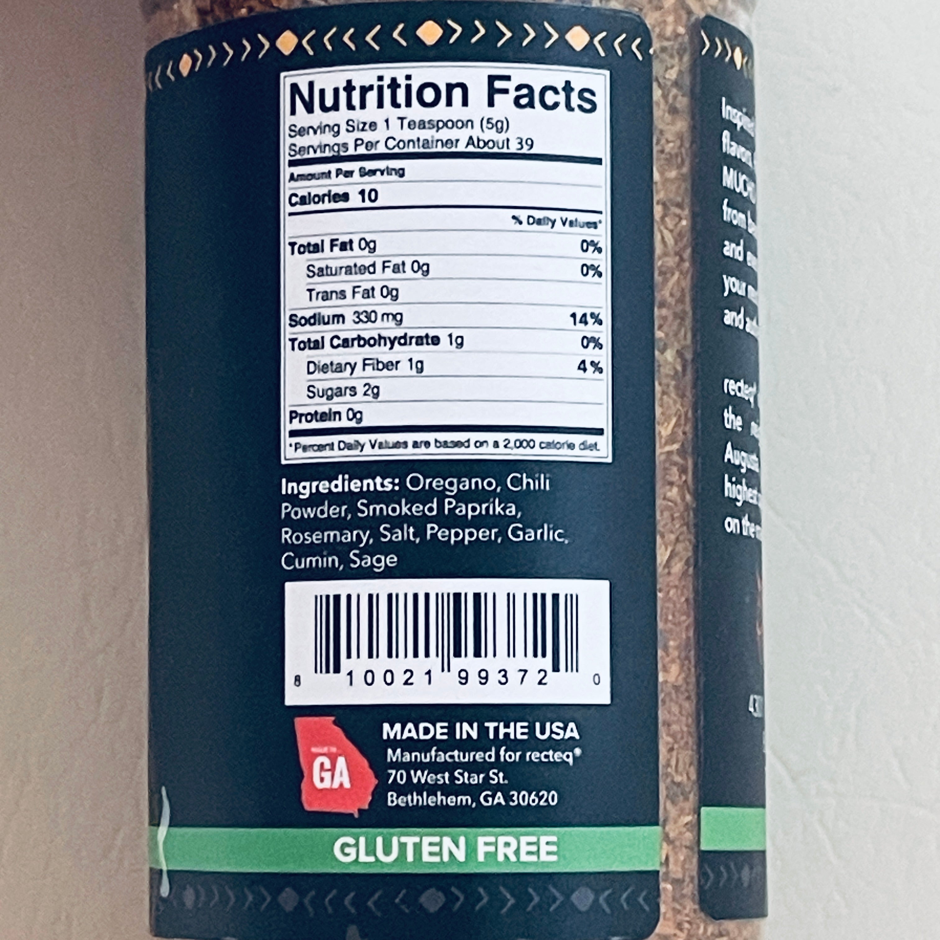 recteq Ray's Loco Gringo Southwest Seasoning, 7 oz