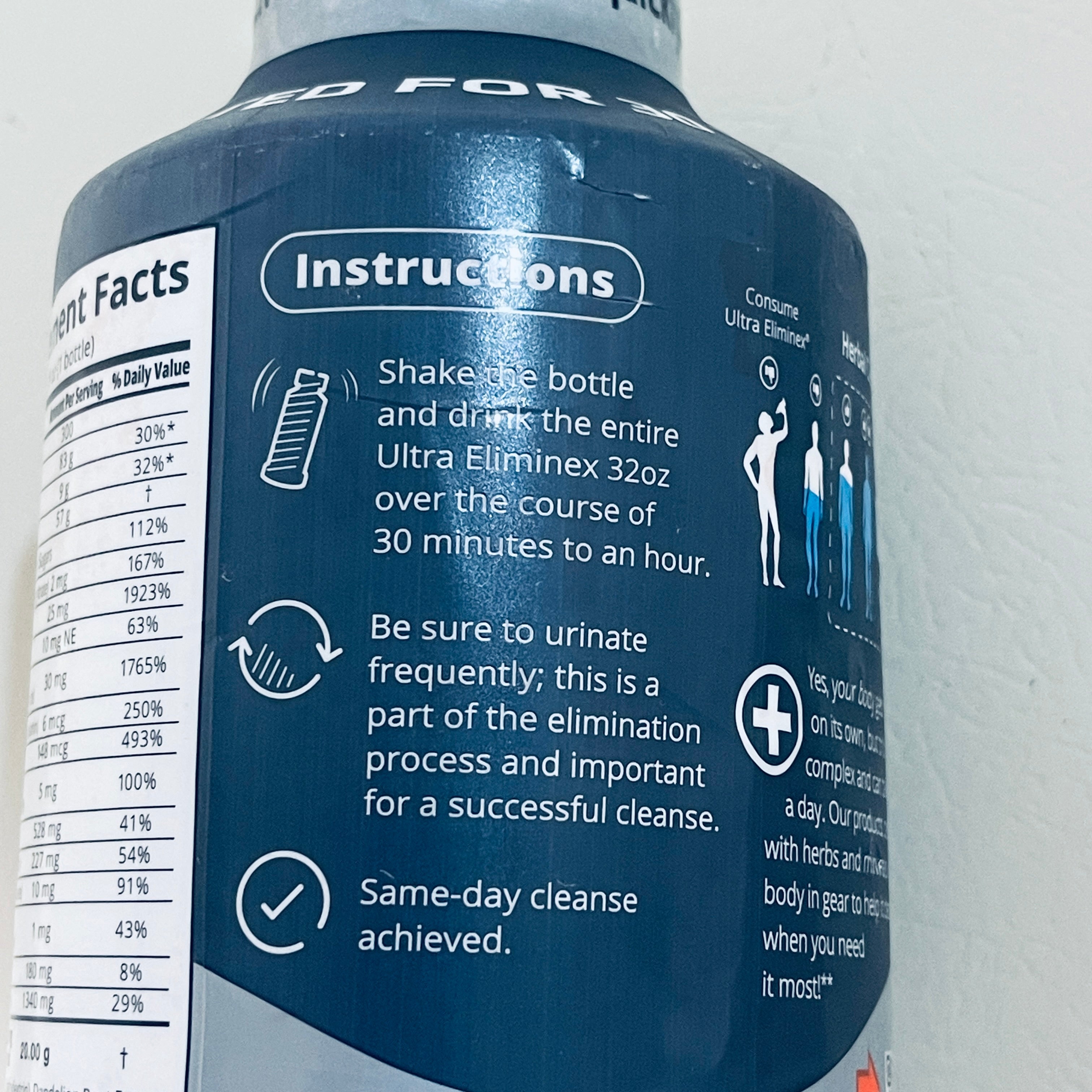 Herbal Clean Ultra Eliminex Premium Cleanse, Strawberry-Mango, 32 fl oz