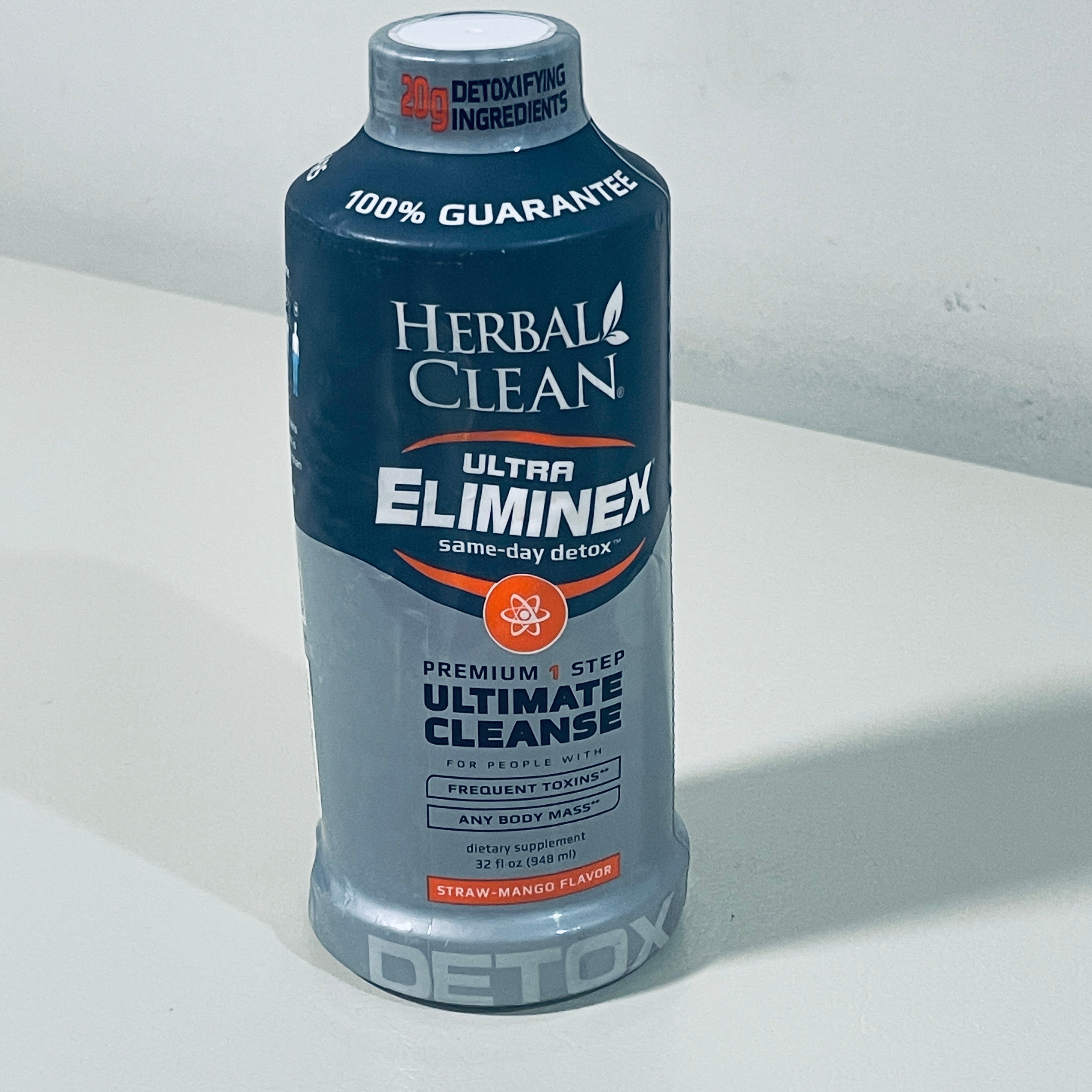 Herbal Clean Ultra Eliminex Premium Cleanse, Strawberry-Mango, 32 fl oz