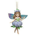 Hydrangea Dreamer: Serene Flower Fairy Ornament