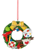 Holiday Craft Wreath Ornament
