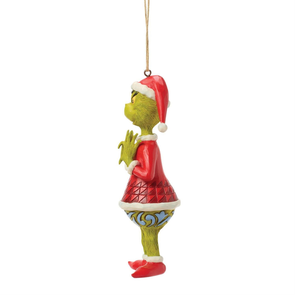 Grinch with Heart Hands Ornament