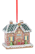 Classic Green Roof Gingerbread House