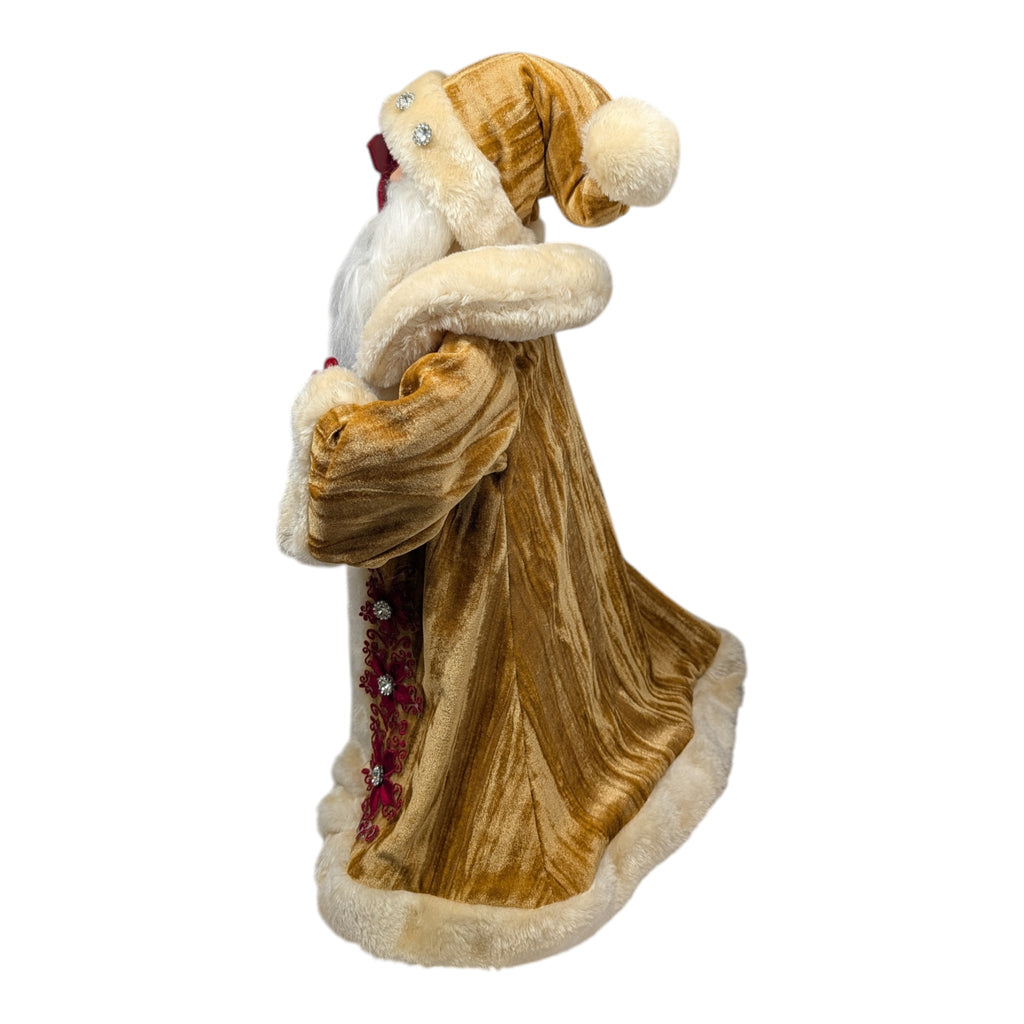 Santa's Sparkle: The Holiday Diamonds Table Piece