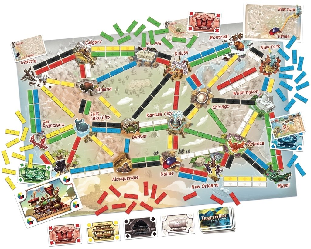 Ticket To Ride First Journey