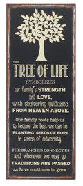 Tree of Life Wall Palque