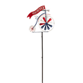 Patriotic Penny Farthing Wind Spinner