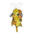 Rose / Runiuculus Wire Teardrop Wall Hanging
