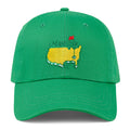Embroidered Golf Hat for Men Women Green Hat Ball Baseball Cap