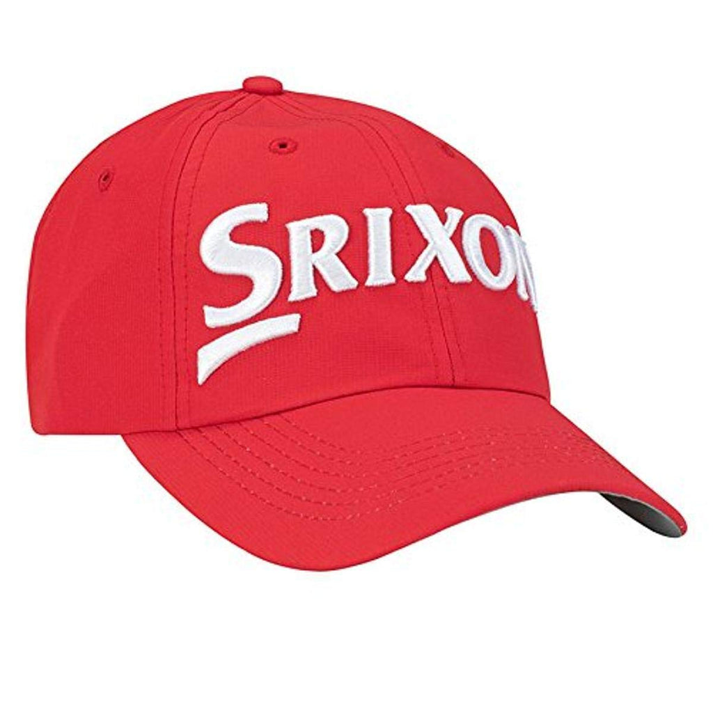 Srixon Golf Mens Unstructured Hat Red Pepper One Size Fits All