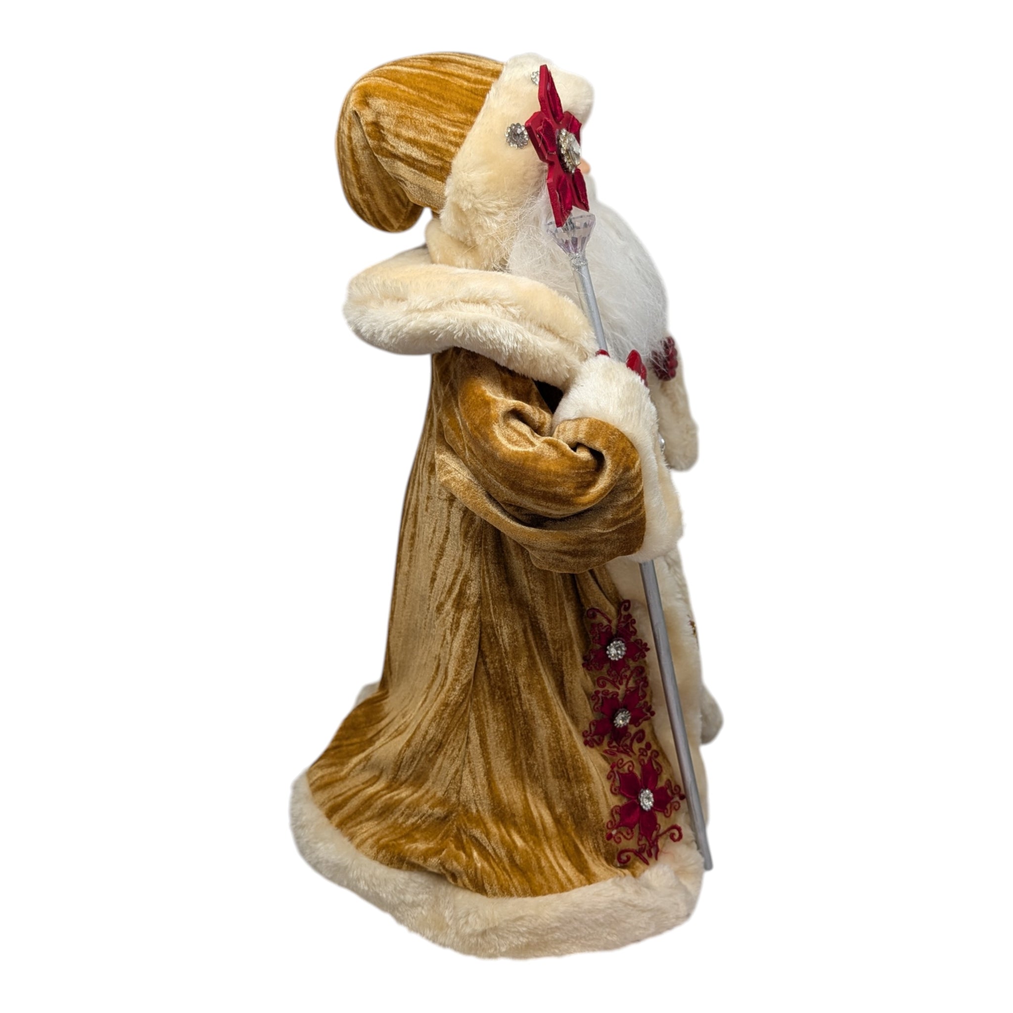 Santa's Sparkle: The Holiday Diamonds Table Piece