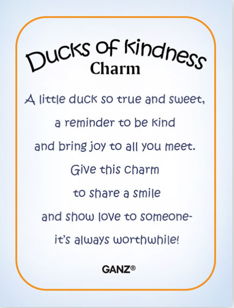 Ducks of Kindness Charm
