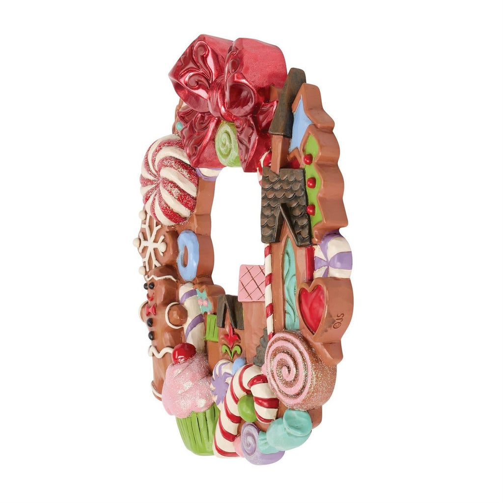 A Sweet Welcome: The Gingerbread Wall Wreath