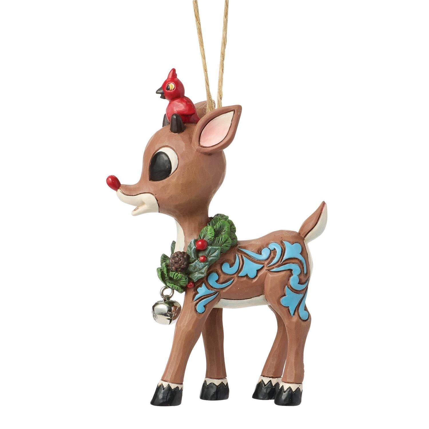 Rudolph with Wreath Ornament