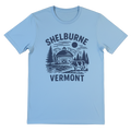 Shelburne Vermont Graphic Tee – Carolina Blue -