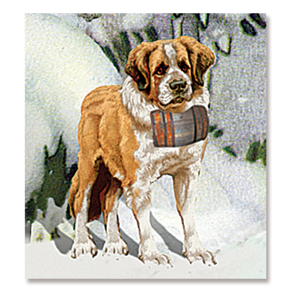 Happy Ski Trip in the Mountains Luxury Advent Calendar - 18" x 16"