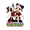 Mickey and Minnie Mistletoe Figurine – Disney Traditions