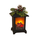 Lighted Fireplace Lantern