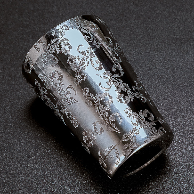 Engraved Stainless Steel Boston Cocktail Shaker Tools