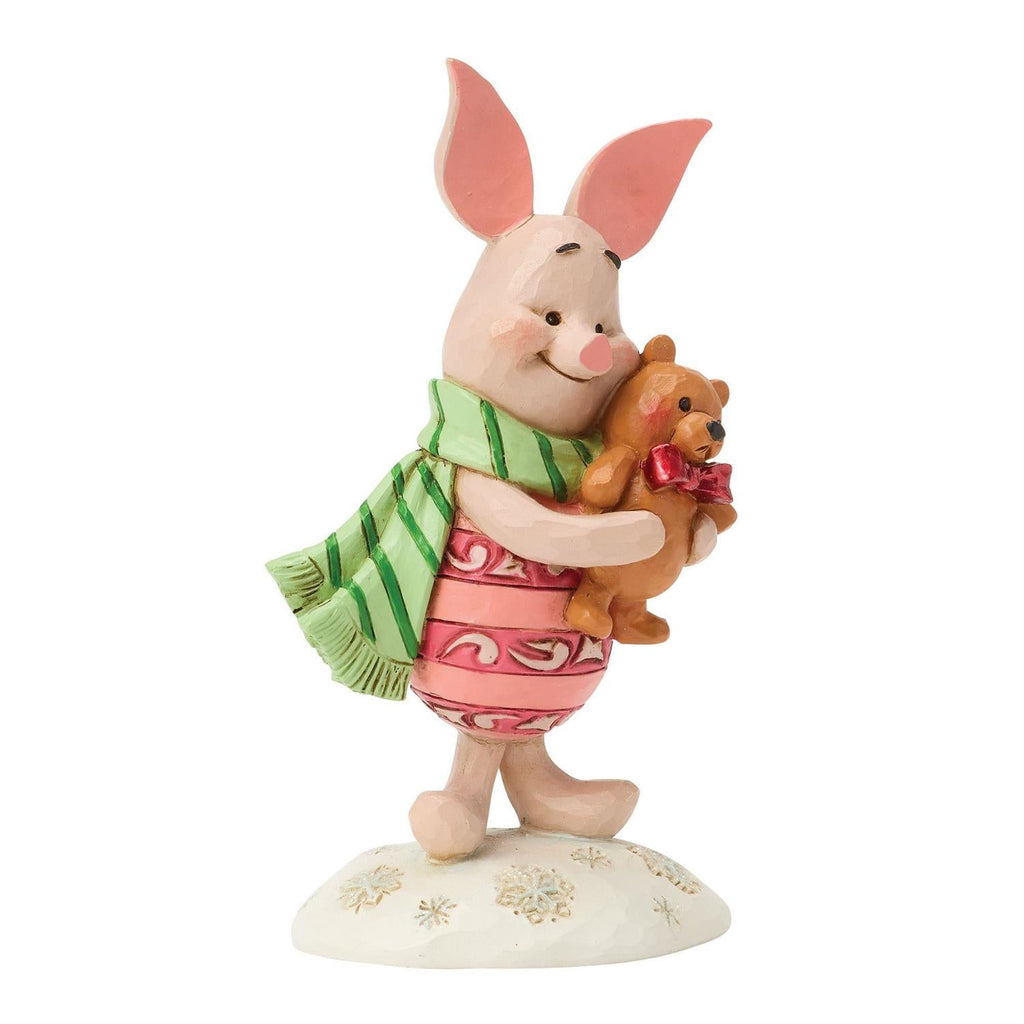 A Small Bear Hug - Piglet Mini Figurine