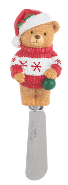Bear-y Merry Spreader - Santa Hat