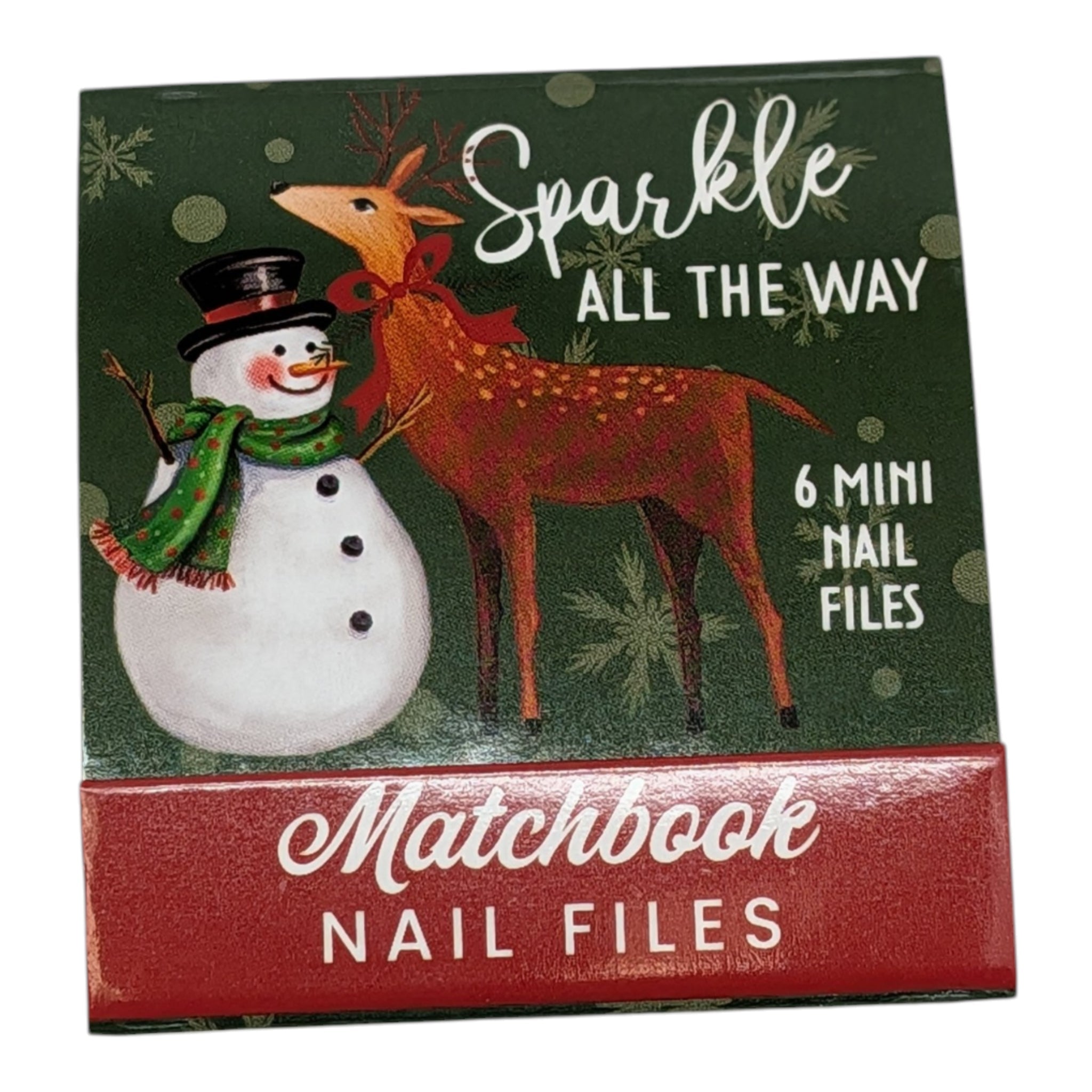 Sparkle All the Way Matchbook Nail Files