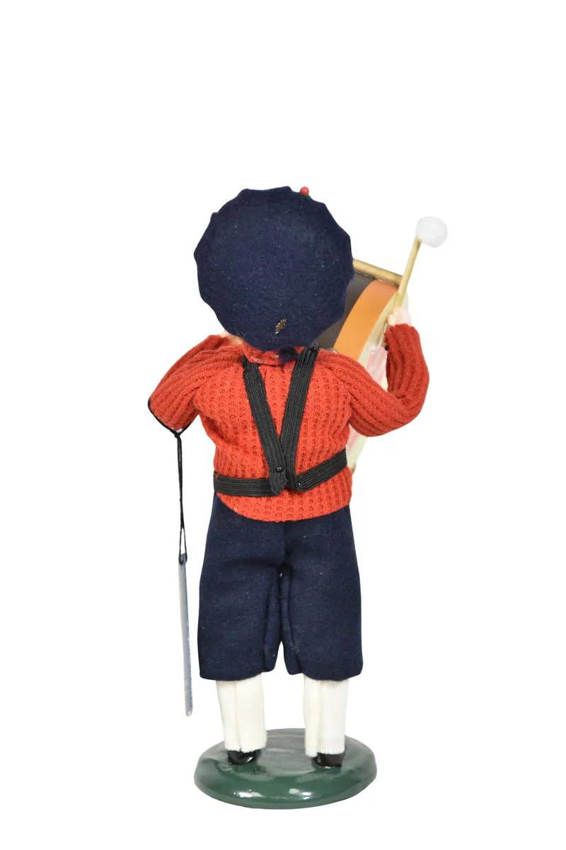 Salvation Army Boy with Drum Caroler