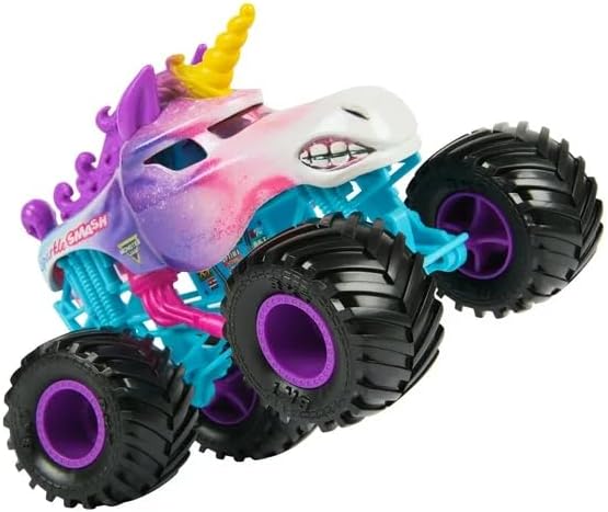 Monster Jam 1:24 Scale Die-Cast Monster Truck – Sparkle Smash