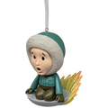 Christmas Vacation - Clark on a Flaming Sled Ornament