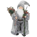 Winter Woodland Santa Figurine – 19 Inch