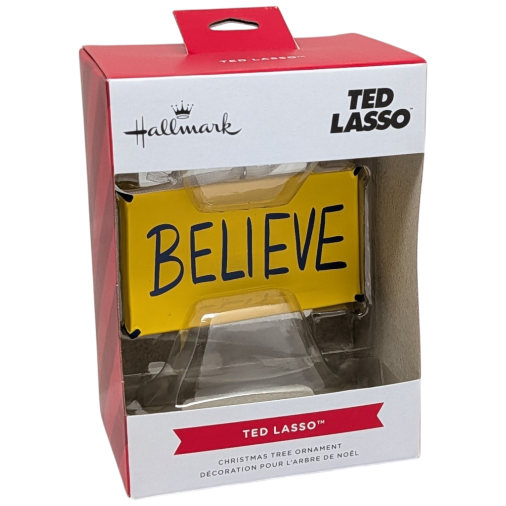 Ted Lasso Ornament - Believe