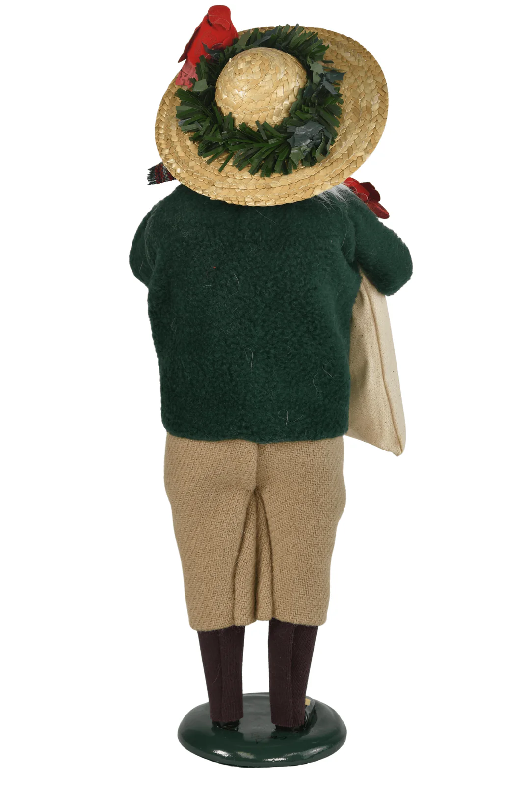 Cardinal Santa Caroler by Byers' Choice
