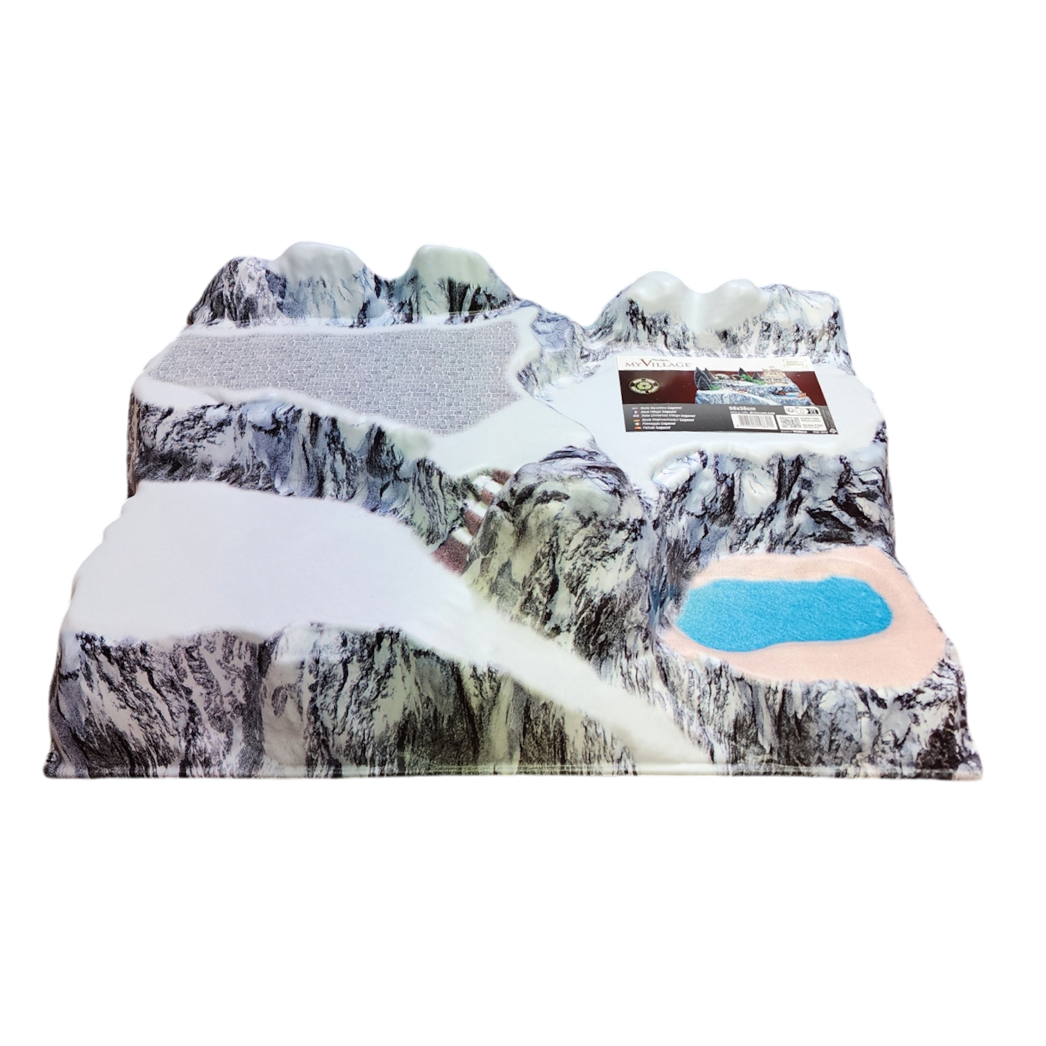 Lagazoi Village Base - 22" x 15" x 7"