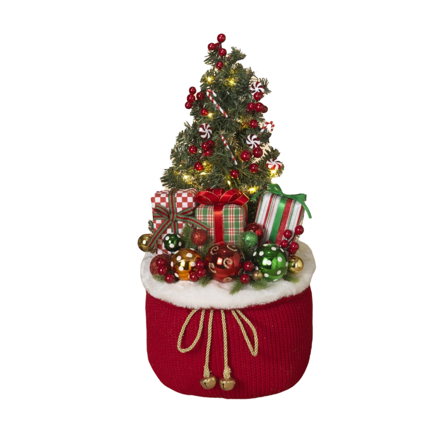 Lighted Holiday Teee Gift Bag