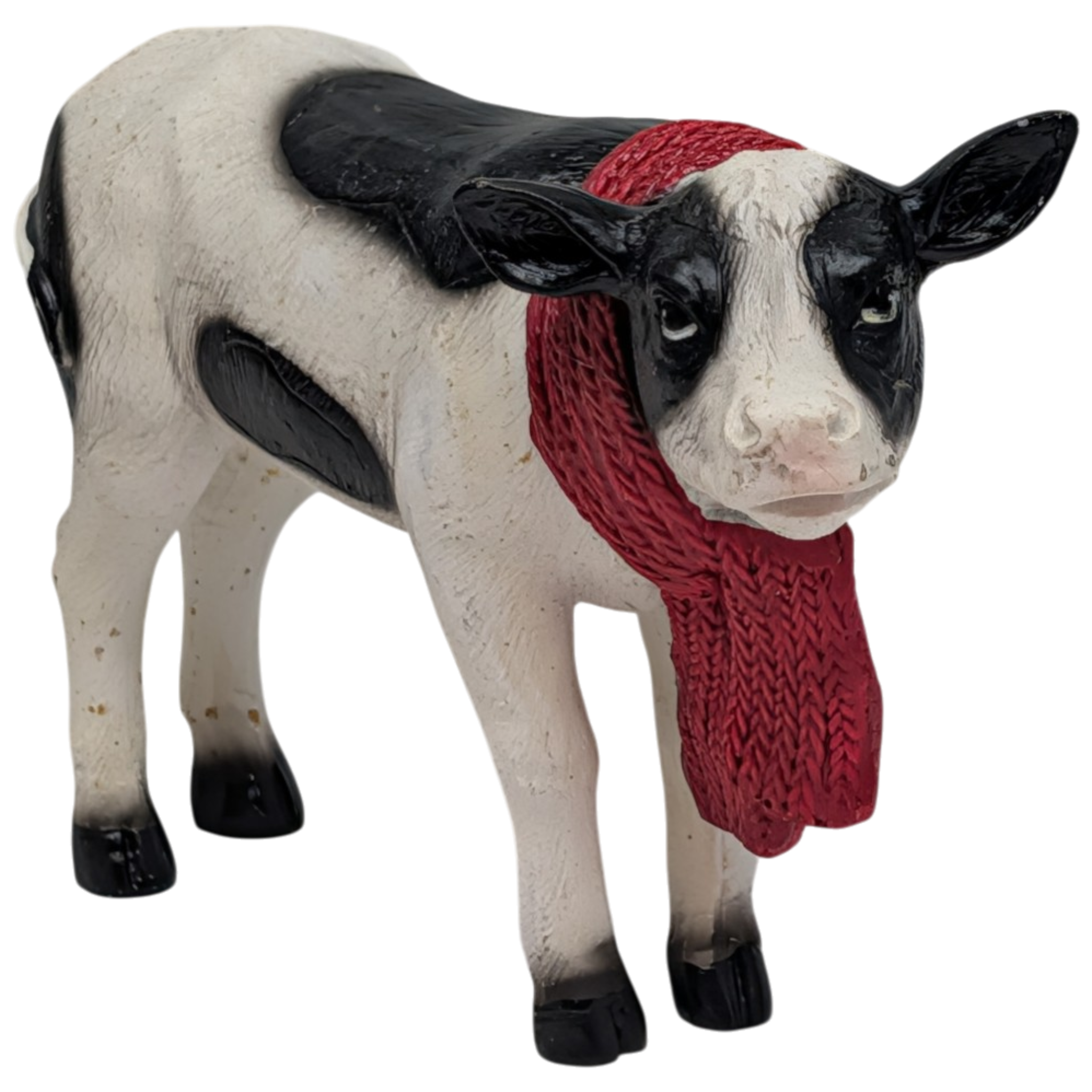 Country Cow Figurine - The Fashionable Standing Beauty