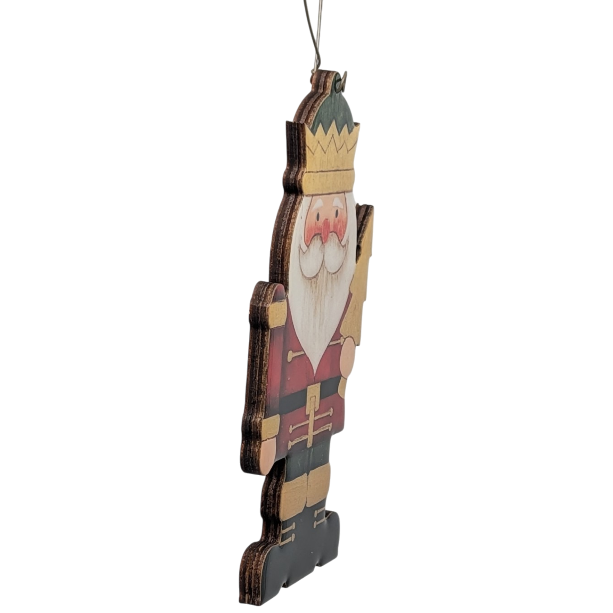 Royal Santa Nutcracker King Ornament