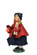 Salvation Army Girl with Bell Caroler