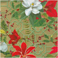 Christmas Garden Gold Gift Wrap - 30" X 8' Roll