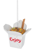 Asian Delight Food Ornament - Takeout Box