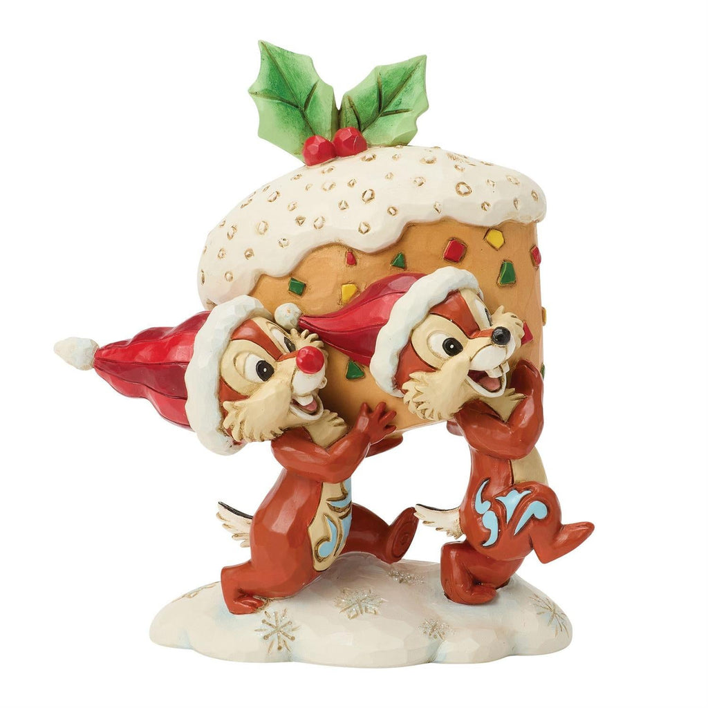 Merry Mischief - Chip & Dale Fruit Cake Figurine