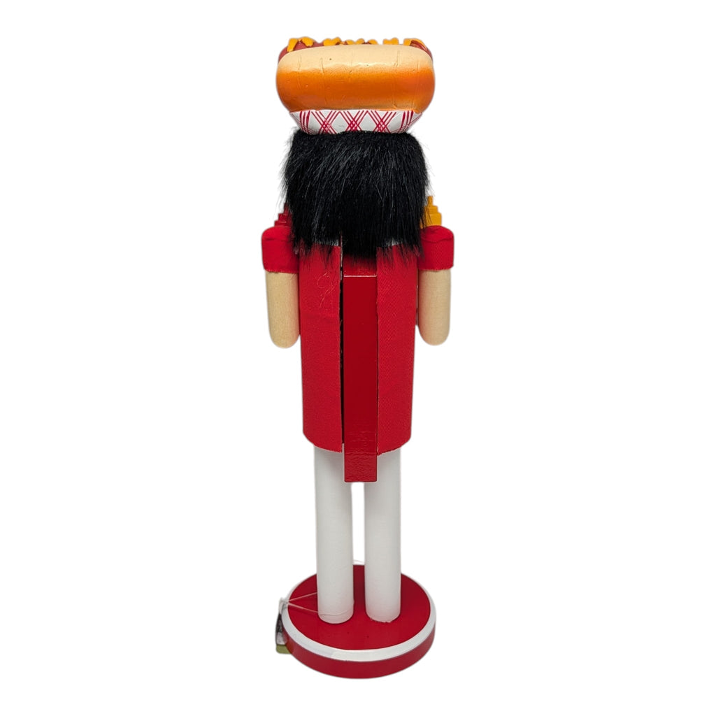 Here For The Hot Dogs Nutcracker