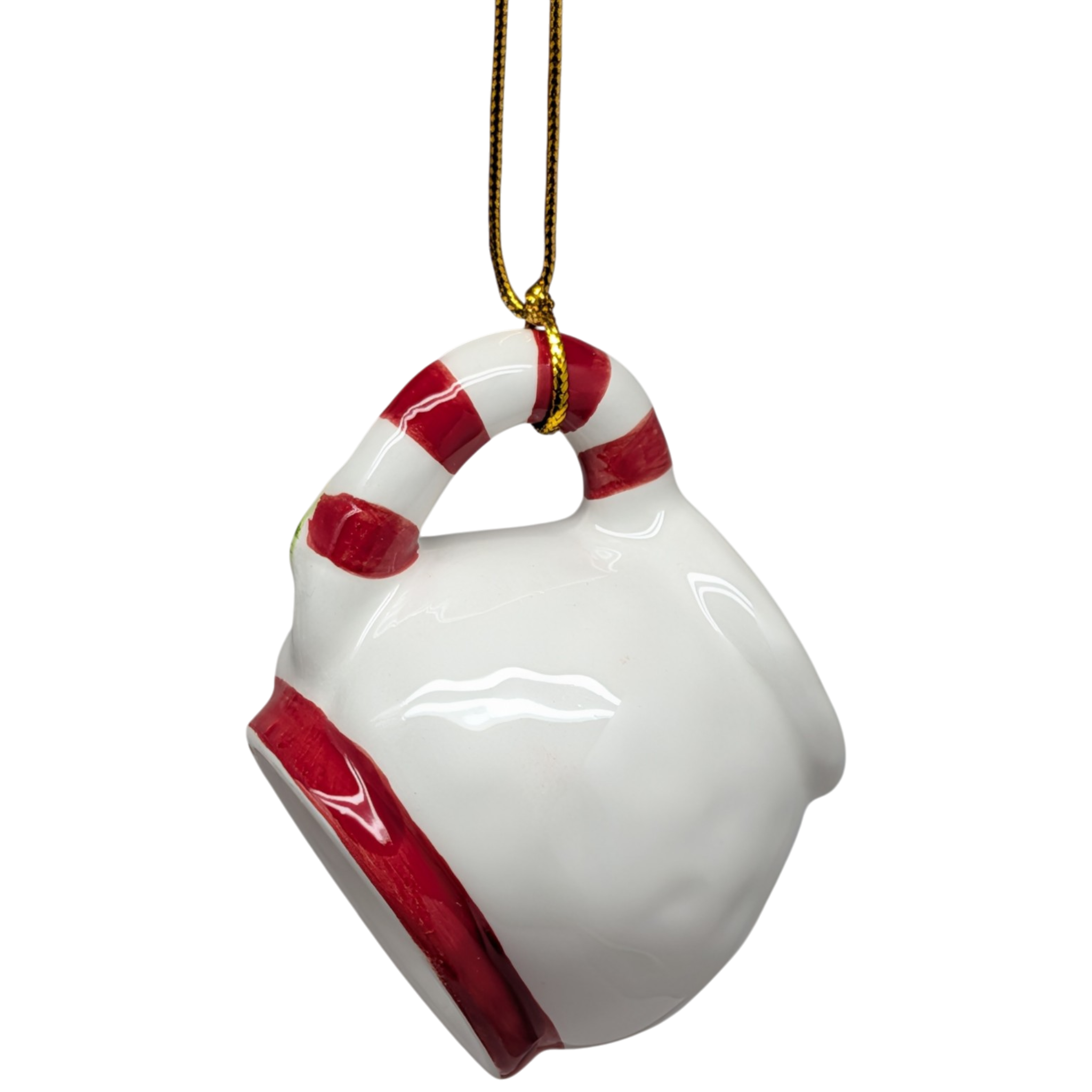 Holiday Icon Mug Ornament - Santa
