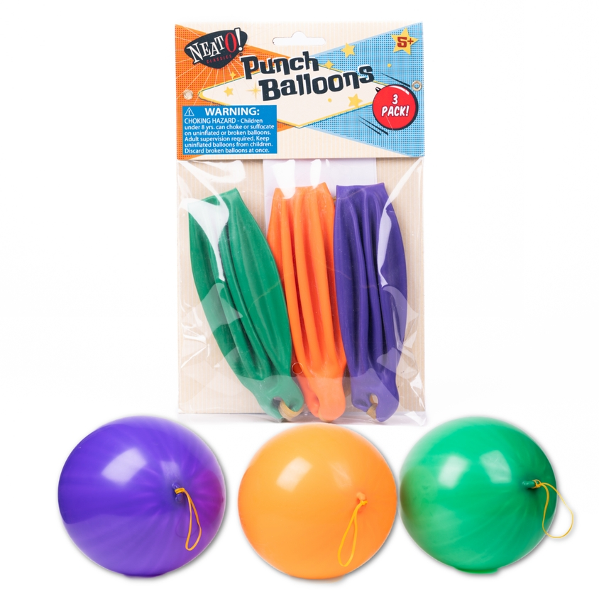 Punch Balloons Set of 3