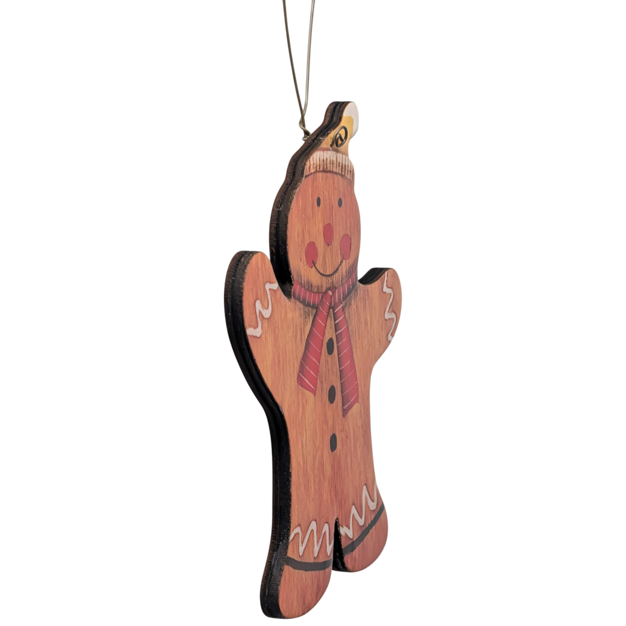 Jolly Gingerbread Dancer Ornament