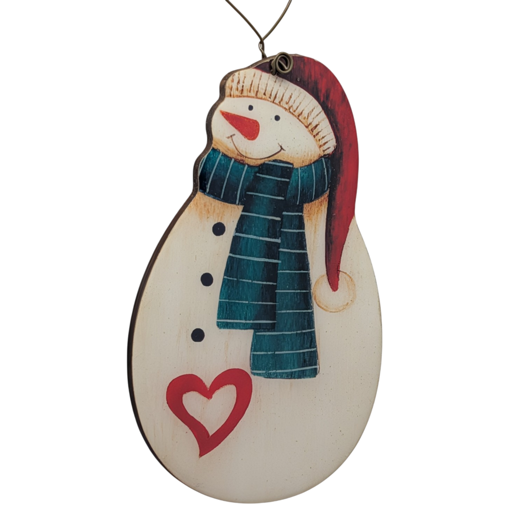 Beloved Snowman Winter Treasure Ornament