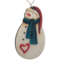 Beloved Snowman Winter Treasure Ornament