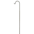 72-Inch High Wrought Iron Single Shepherd's Hook